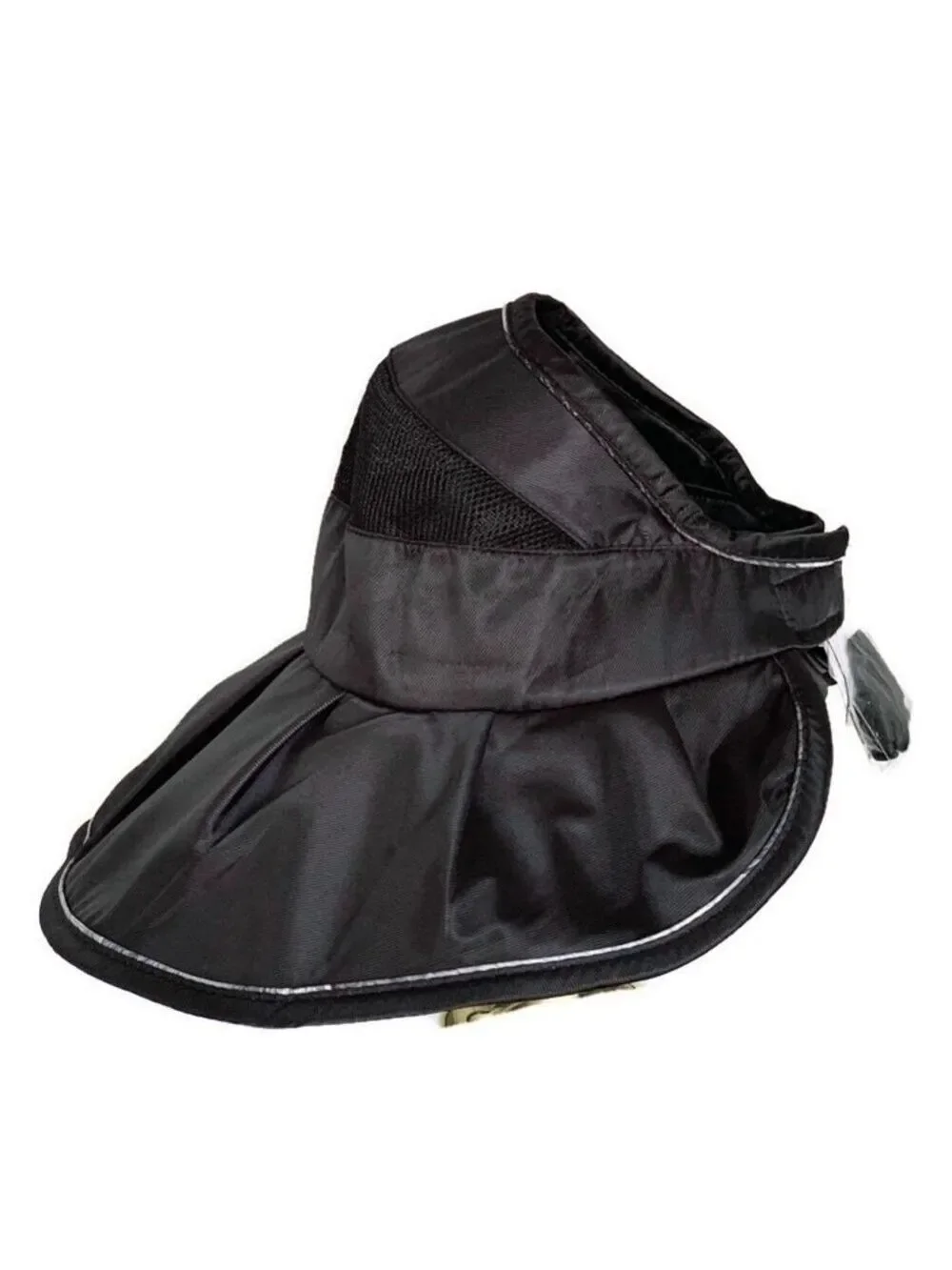 𝅺REVERSIBLE Ultra Lite Wide Brim Foldable Visor Hat